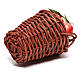 Long basket with apples for Nativity Scene of 24 cm s3