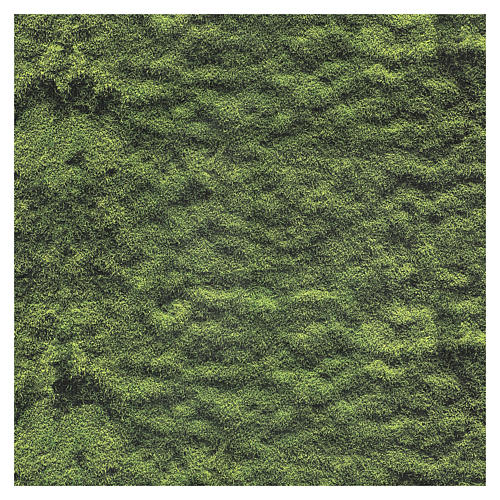 Mouldable moss paper for Nativity Scene 60x60 cm 3