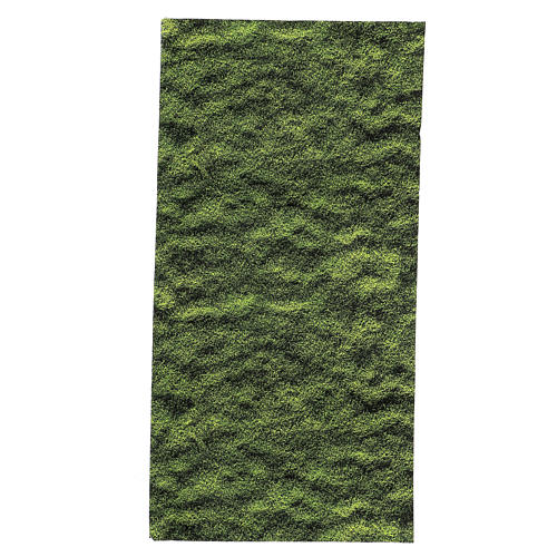 Moss nativity scene background paper 60x30 cm shapeable 1