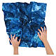 Nativity backdrop paper, water 60x60 cm pliable s2