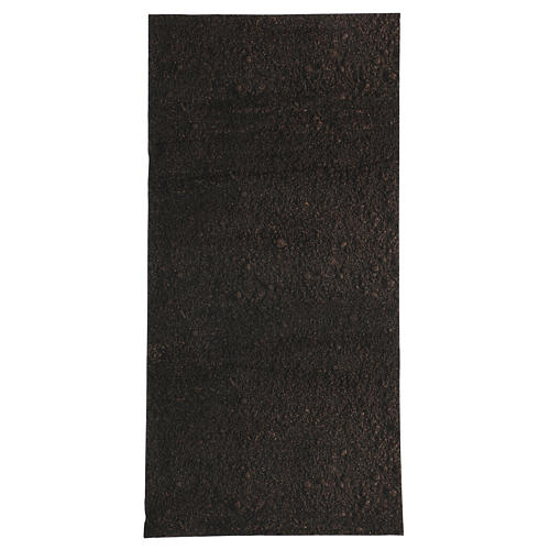 Papel modelable tierra oscura 60x30 cm para belenes 1