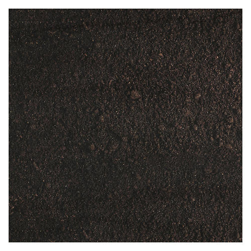 Carta modellabile terra scura 60x30 cm per presepi 3
