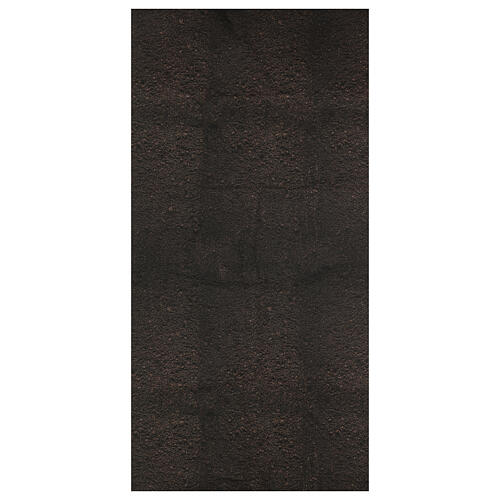 Papel tierra oscura modelable para belenes 120x60 cm 1