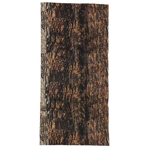 Tree bark paper shapeable 60x30 cm for nativity scene 1