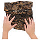Mouldable tree bark paper for Nativity scene 30x30 cm s2