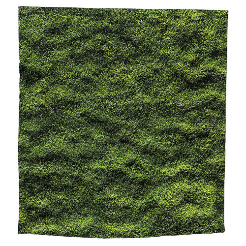 Moss design paper for nativity scenes 30x30 cm 1