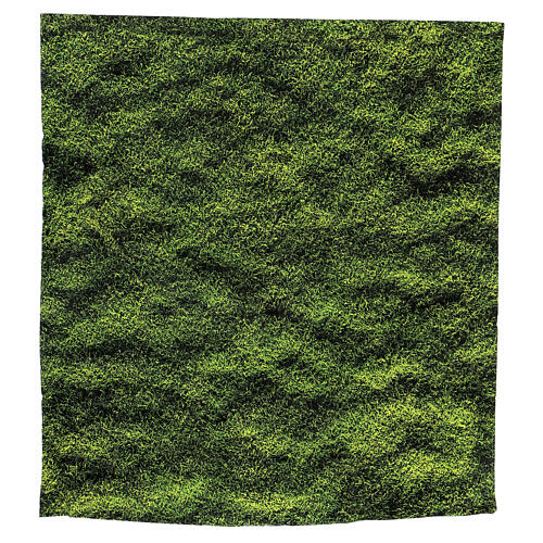 Moss design paper for nativity scenes 30x30 cm 3