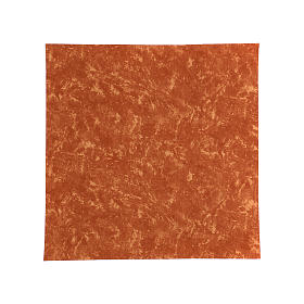 Papier terre rouge à modeler crèche 60x60 cm