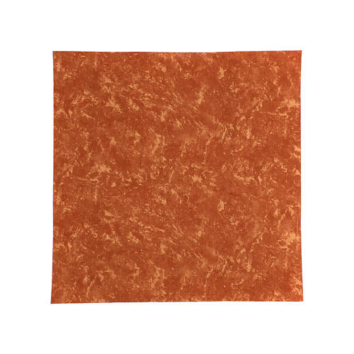 Papier terre rouge à modeler crèche 60x60 cm 1