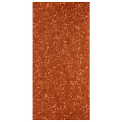 Papier terre rouge à modeler pour crèche 120x60 cm 1