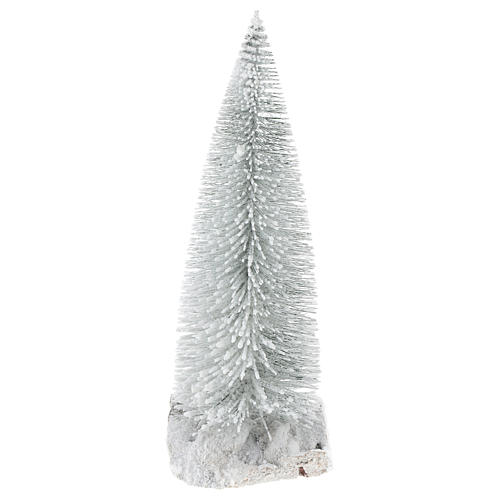 Tannenbaum mit Schnee 20x5x10cm für 8/10cm Krippenfiguren 1