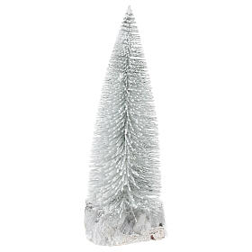 Snowy pine tree 20x5x10 cm, 8-10 diy nativity