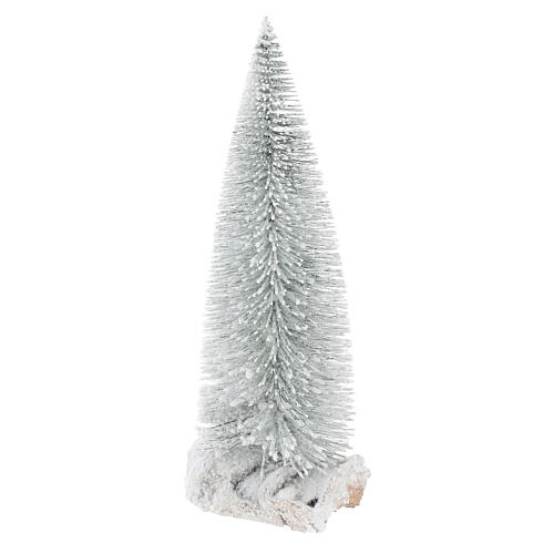 Snowy pine tree 20x5x10 cm, 8-10 diy nativity 2
