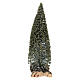Pine tree with snowy tips 20x5x10 cm, 8-10 diy nativity s4