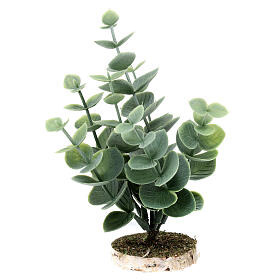 Arbusto 5x10x5 cm para bricolagem de presépio com figuras de 10-12 cm de altura média