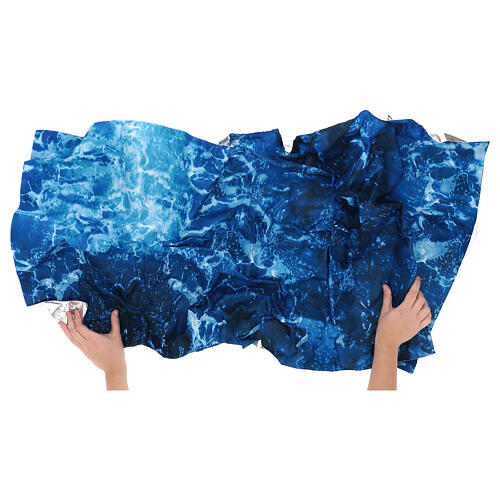 Modellierbares Papier für Krippe Wassereffekt 120x60 cm 2