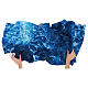 Papel pintado modelable agua belén hecho con bricolaje 120x60 cm s2