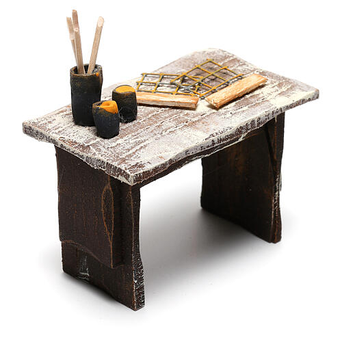 Beekeeper's stand with tools, 12 cm nativity 2