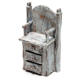 Stuhl für Schuhputzer für 12cm Krippe