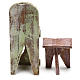 Friseur-Stuhl mit Fussbank für 12cm Krippenfiguren s4