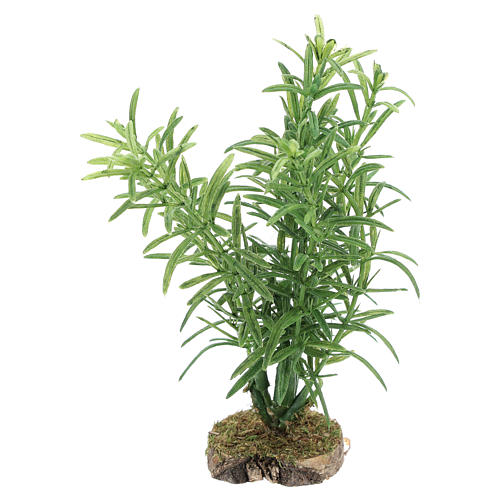 Arbusto 10x5x5 cm para bricolagem de presépio com figuras de 10 -12cm de altura média 1