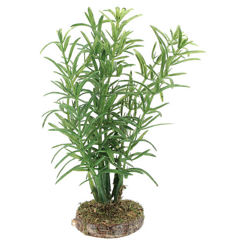 Arbusto 10x5x5 cm para bricolagem de presépio com figuras de 10 -12cm de altura média 2
