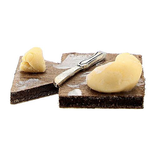 Tabla de cortar cuchillo y queso belén napolitano 12 cm 3