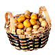 Basket of eggs, for 3 cm nativity s1