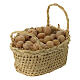 Basket of eggs, for 3 cm nativity s2
