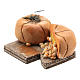 Chopping board with pumpkin for Neapolitan Nativity scene 12 cm s2
