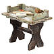 Pizzabäcker-Holztisch für Krippen 12 cm s2