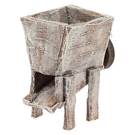 Outils de travail: Pressoir pour raisins bois crèche 10 cm Outils de travail: Pressoir pour raisins bois crèche 10 cm