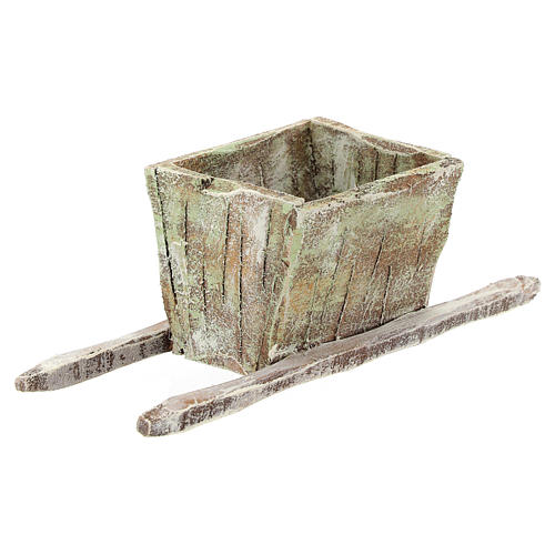 Bassine foulage raisin en bois crèche 12 cm 2