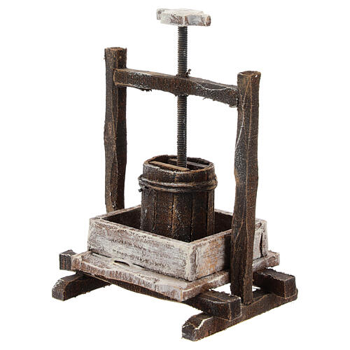 Traubenpresse für Krippen von 12 cm 2