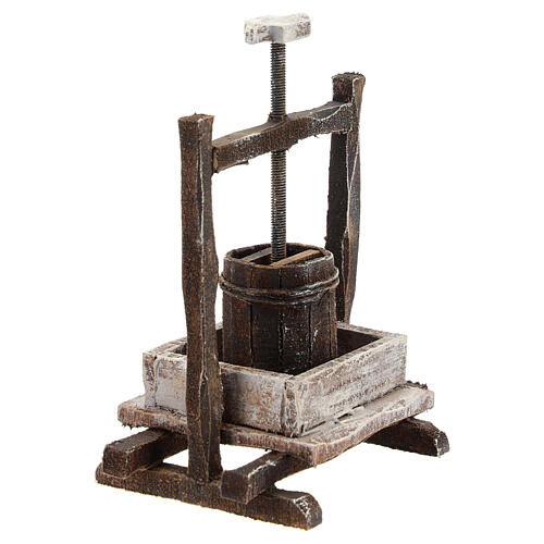 Traubenpresse für Krippen von 12 cm 3