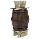 Barrell with stairs and grape vat for 12 cm Nativity scene s3
