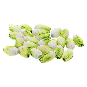 Miniature food: Chinese cabbage in resin, set of 24 pcs for 6-8 cm Nativity scene