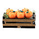 Orange box in wood for 10-16 cm Nativity scene s1