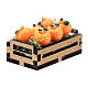 Skrzynka drewniana z pomarańczami, do szopki 10-16 cm s3