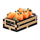 Wooden case of oranges, for 10-16 cm nativity s3