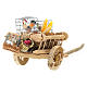 Cart with hens and vegetables, 10 cm nativity s5
