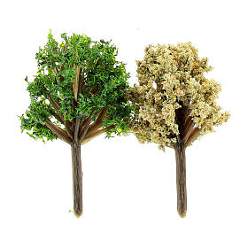 Cespugli assortiti presepe 6-10 cm Moranduzzo 2 pezzi