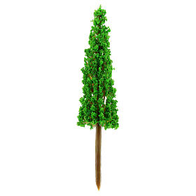 Mini Cypress tree plastic, 4-8 cm nativity Moranduzzo