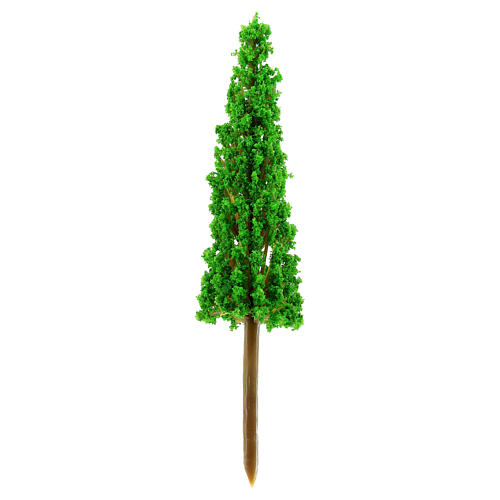 Mini Cypress tree plastic, 4-8 cm nativity Moranduzzo 1