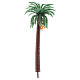 Palmeira sem base plástico para presépio Moranduzzo com figuras de 4-8 cm de altura média s1