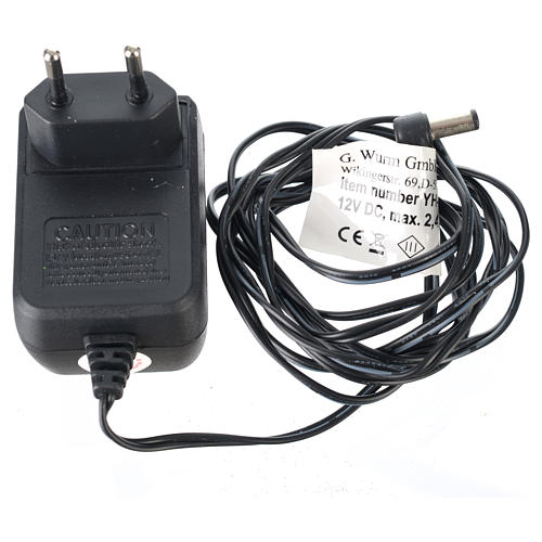 Village de Noël maisons avec pont résine 30x25x30 cm 6