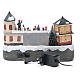 ice skaters for Christmas village 20x20x20 cm with lights and music s4