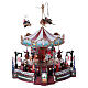 Giostra invernale in movimento 25x30x25 cm s1