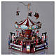 Giostra invernale in movimento 25x30x25 cm s2