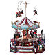 Giostra invernale in movimento 25x30x25 cm s4